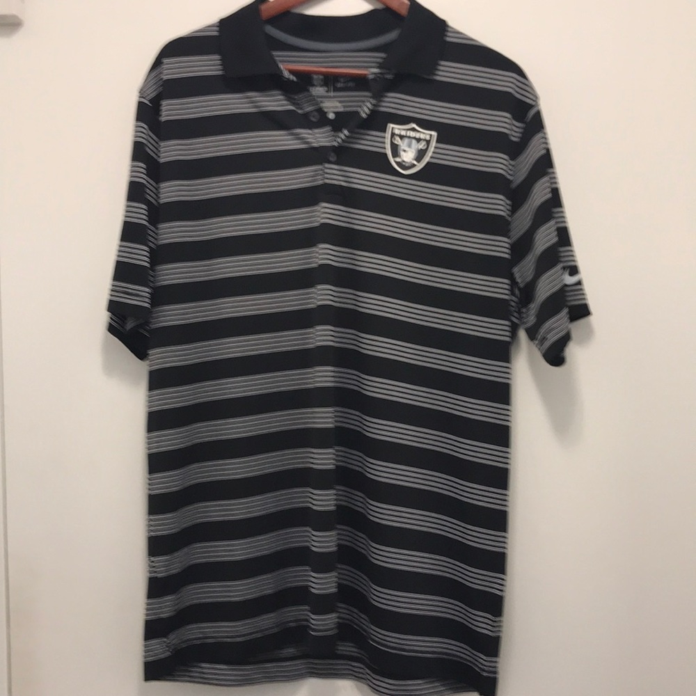 Oakland Las Vegas Los Angeles Raiders Nike Polo